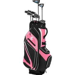 Cleveland Ladies Golf Clubs^New and Used Launcher HALO Black/Pink Club Set Golf Clubs
