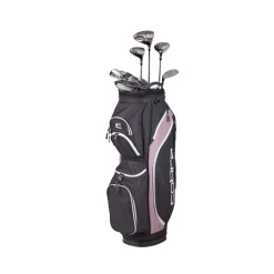 Cobra Ladies Golf Clubs^New and Used Fly XL 12 Piece Black/Lilac Club Set Golf Clubs