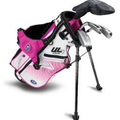 U.S. Kids Golf Juniors Golf Clubs^New and Used UL7-42 4 Club Pink Club Set Golf Clubs