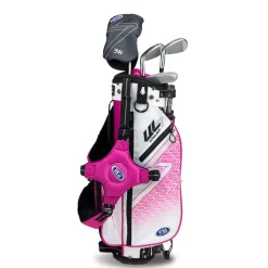 U.S. Kids Golf Juniors Golf Clubs^New and Used UL7-42 4 Club Pink Club Set Golf Clubs
