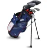 U.S. Kids Golf Juniors Golf Clubs^New and Used UL7-48 5 Club Navy/Red Club Set Golf Clubs