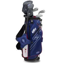U.S. Kids Golf Juniors Golf Clubs^New and Used UL7-48 5 Club Navy/Red Club Set Golf Clubs