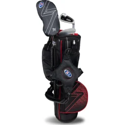 U.S. Kids Golf Juniors Golf Clubs^New and Used UL7-39 3 Club Red Club Set Golf Clubs
