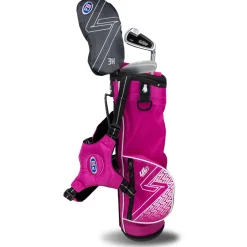 U.S. Kids Golf Juniors Golf Clubs^New and Used UL7-39 3 Club Pink Club Set Golf Clubs
