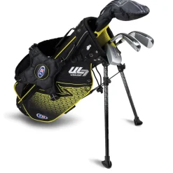 U.S. Kids Golf Juniors Golf Clubs^New and Used UL7-42 4 Club Black Club Set Golf Clubs