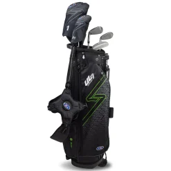 U.S. Kids Golf Juniors Golf Clubs^New and Used UL7-57 5 Club Black Club Set Golf Clubs