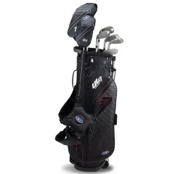 U.S. Kids Golf Juniors Golf Clubs^New and Used UL7-60 7 Club Black Club Set Golf Clubs