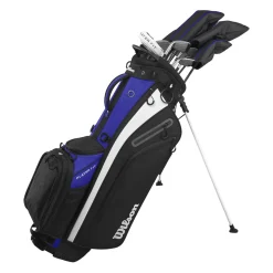 Wilson Club Sets|Left Handed Golf Clubs^New and Used PlayerFit w/ Stand Bag Club Set Golf Clubs