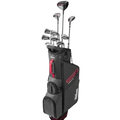 Wilson Club Sets^New and Used Profile Red Long with Stand Bag Club Set Golf Clubs
