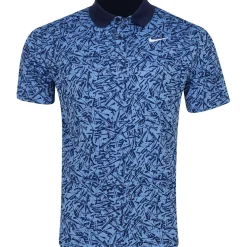 Nike Mens Golf Apparel|Golf Shirts^Dri Fit Victory+ icro AOP hirt Poo hort eeve Gof Appare