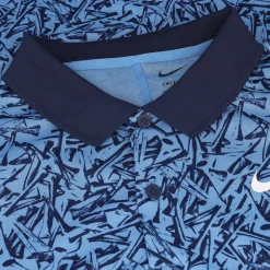 Nike Mens Golf Apparel|Golf Shirts^Dri Fit Victory+ icro AOP hirt Poo hort eeve Gof Appare