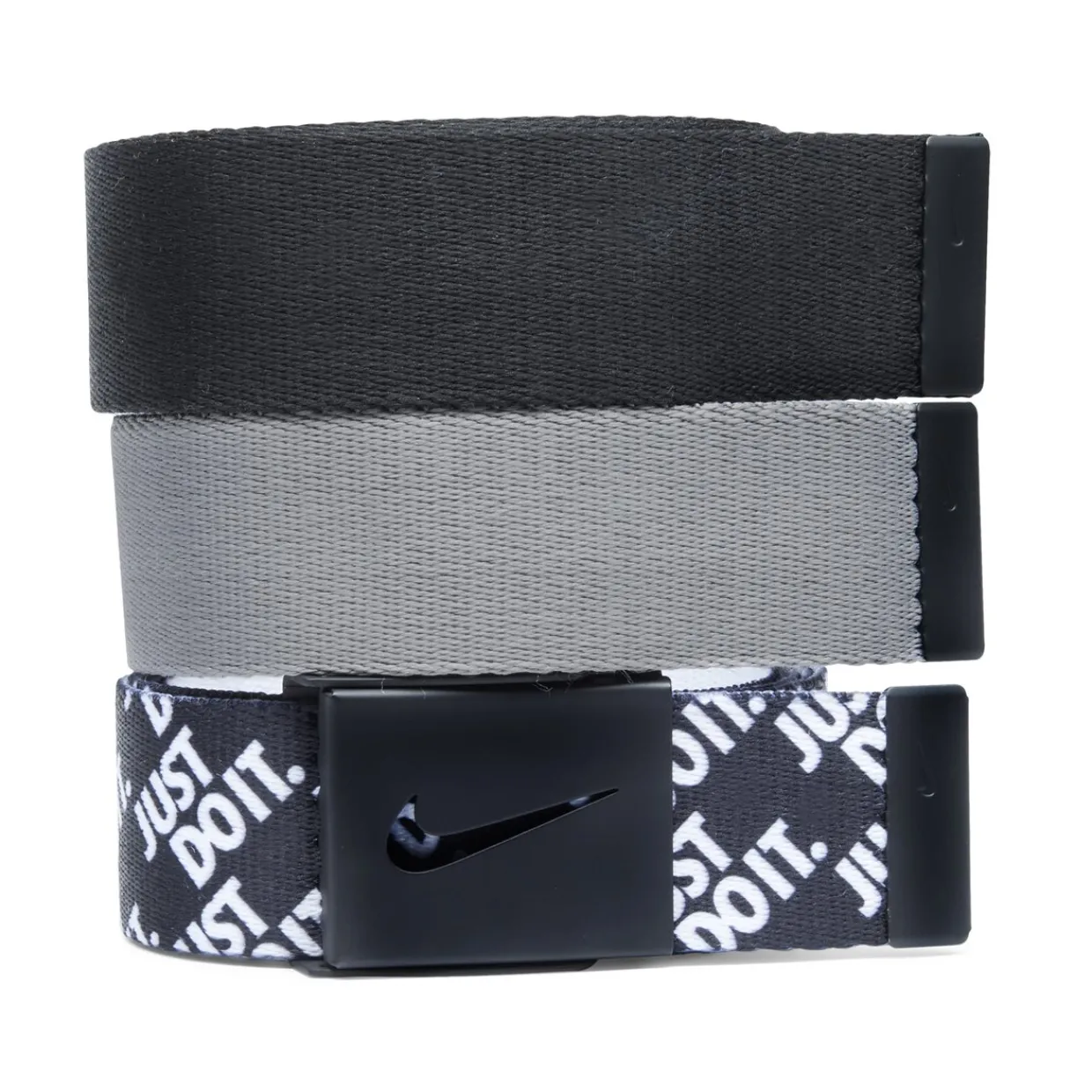 Nike Mens Golf Apparel|Belts^3-Pack Web Accessories Belts Golf Apparel