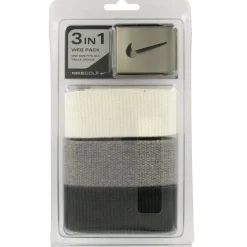 Nike Belts|Mens Golf Apparel^3-Pack Web Accessories Belts Golf Apparel
