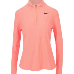 Nike Ladies Golf Apparel^DF ADV Tour Zip hirt Poo ong eeve Gof Appare