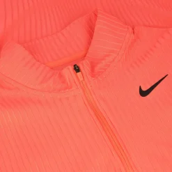Nike Ladies Golf Apparel^DF ADV Tour Zip hirt Poo ong eeve Gof Appare
