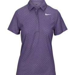 Nike Ladies Golf Apparel^Dri Fit Advanced Tour Jacquard Poo hirt Poo hort eeve Gof Appare