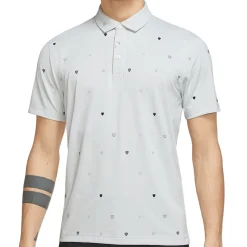 Nike Golf Shirts^Dri-Fit Payer Heritage Print hirt Poo hort eeve Gof Appare
