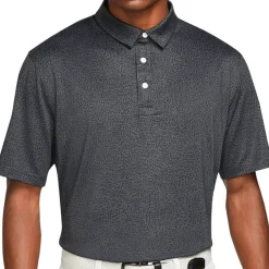 Nike Golf Shirts^Dri-FIT Payer icroprint hirt Poo hort eeve Gof Appare