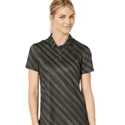 Nike Ladies Golf Apparel^Dri-Fit Printed hirt Poo hort eeve Gof Appare