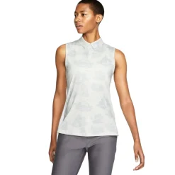 Nike Ladies Golf Apparel^Dri-Fit Printed hirt Poo hort eeve Gof Appare