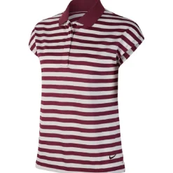 Nike Ladies Golf Apparel^Dri-Fit triped Novety hirt Poo hort eeve Gof Appare