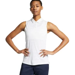 Nike Ladies Golf Apparel^Dri-Fit triped hirt Poo hort eeve Gof Appare