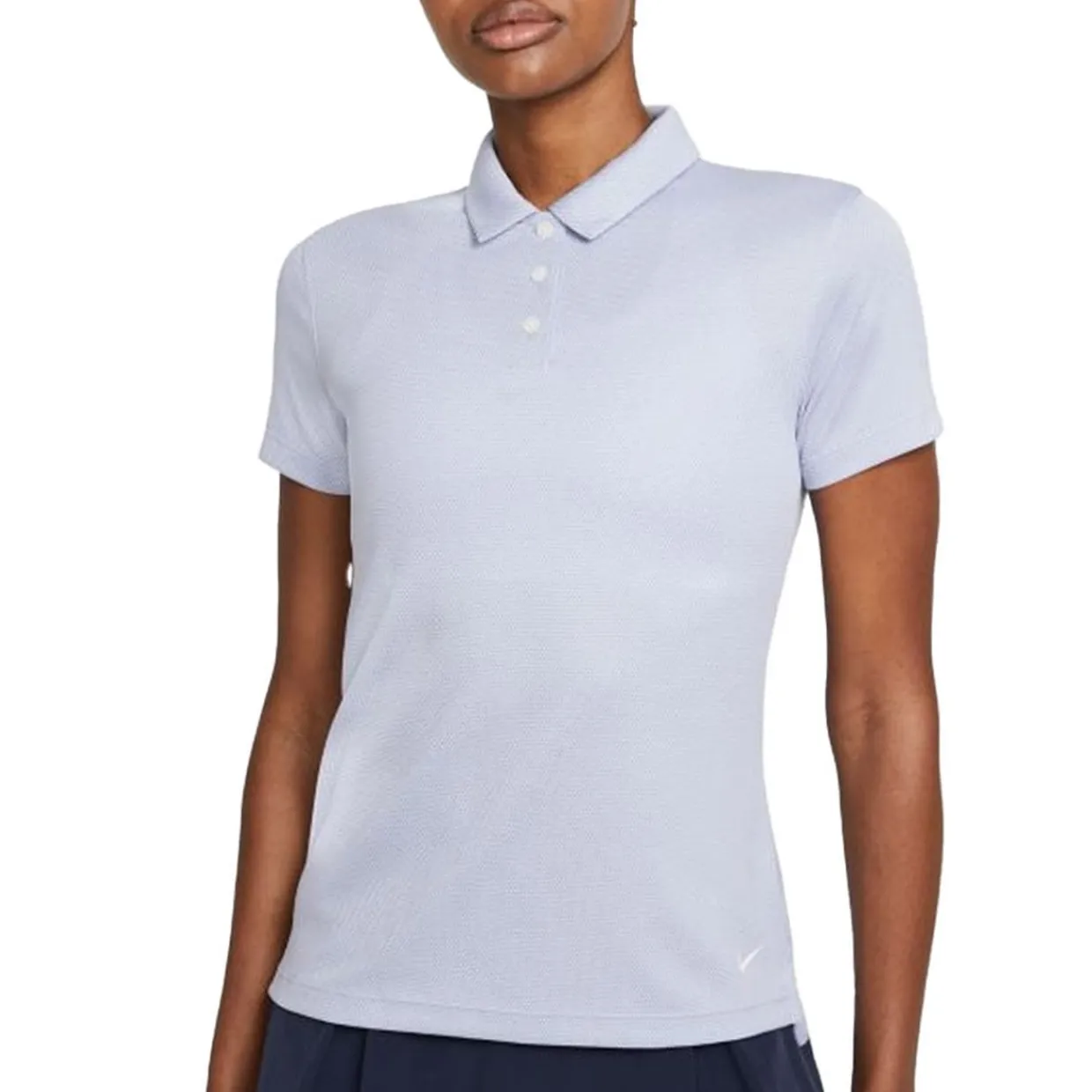 Nike Ladies Golf Apparel^Dri-FIT Textured Victory hirt Poo hort eeve Gof Appare