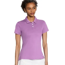 Nike Ladies Golf Apparel^Dri-FIT Textured Victory hirt Poo hort eeve Gof Appare
