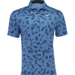 Nike Golf Shirts^DriFit Tour icro Print hirt Poo hort eeve Gof Appare