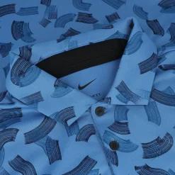Nike Golf Shirts^DriFit Tour icro Print hirt Poo hort eeve Gof Appare