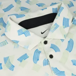 Nike Golf Shirts^DriFit Tour icro Print hirt Poo hort eeve Gof Appare