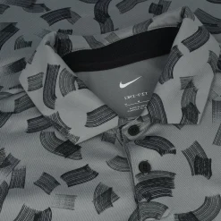 Nike Golf Shirts^DriFit Tour icro Print hirt Poo hort eeve Gof Appare