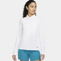 Nike Ladies Golf Apparel^Dri-FIT Victory / oid hirt Poo ong eeve Gof Appare