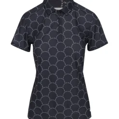 Nike Ladies Golf Apparel^Dri-Fit Victory Print hirt Poo hort eeve Gof Appare