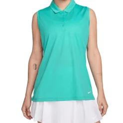 Nike Ladies Golf Apparel^Dri-Fit Victory hirt Poo hort eeve Gof Appare
