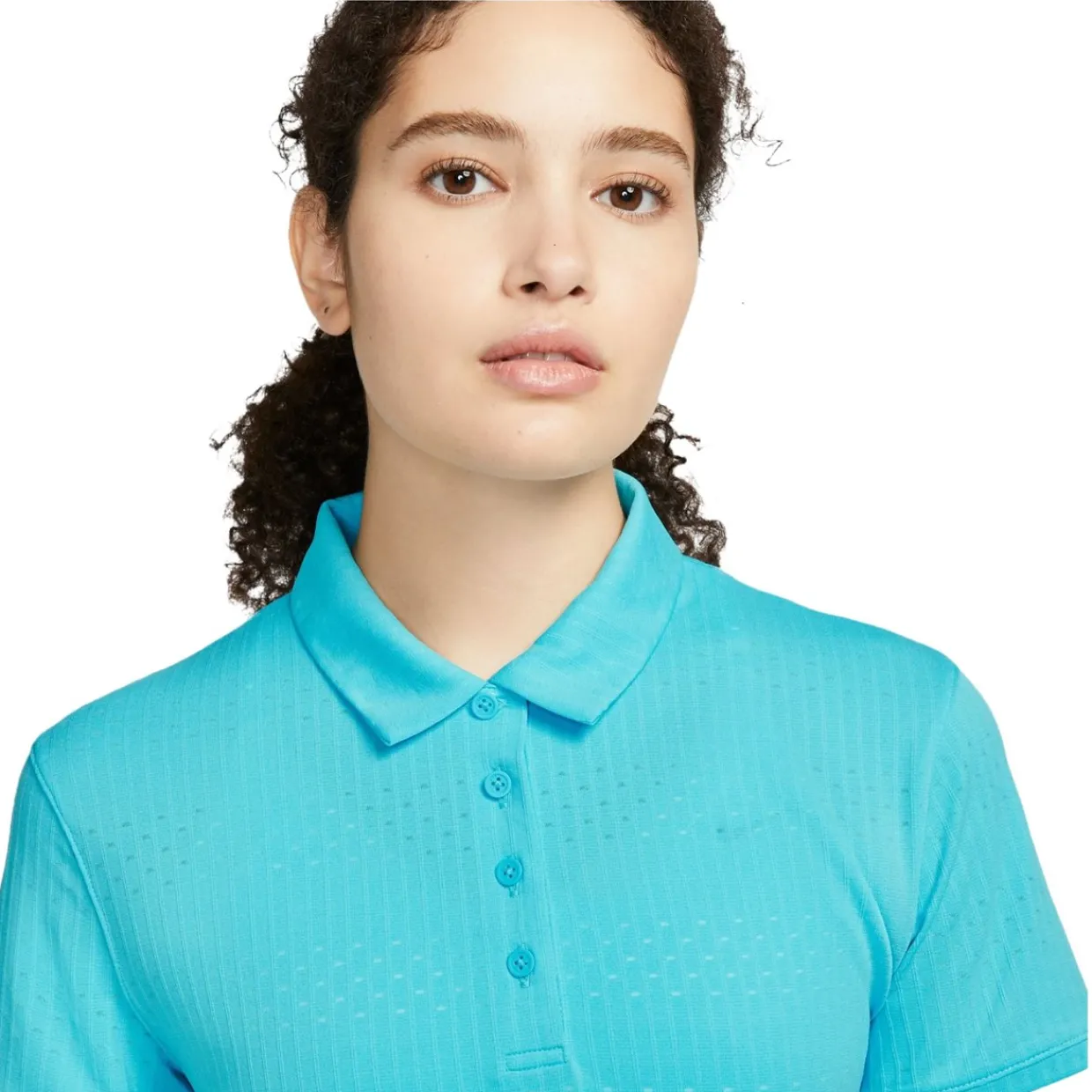 Nike Ladies Golf Apparel^Dri Fit Victory Vaneer hirt Poo hort eeve Gof Appare