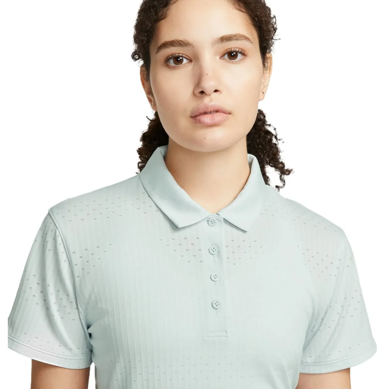 Nike Ladies Golf Apparel^Dri Fit Victory Vaneer hirt Poo hort eeve Gof Appare
