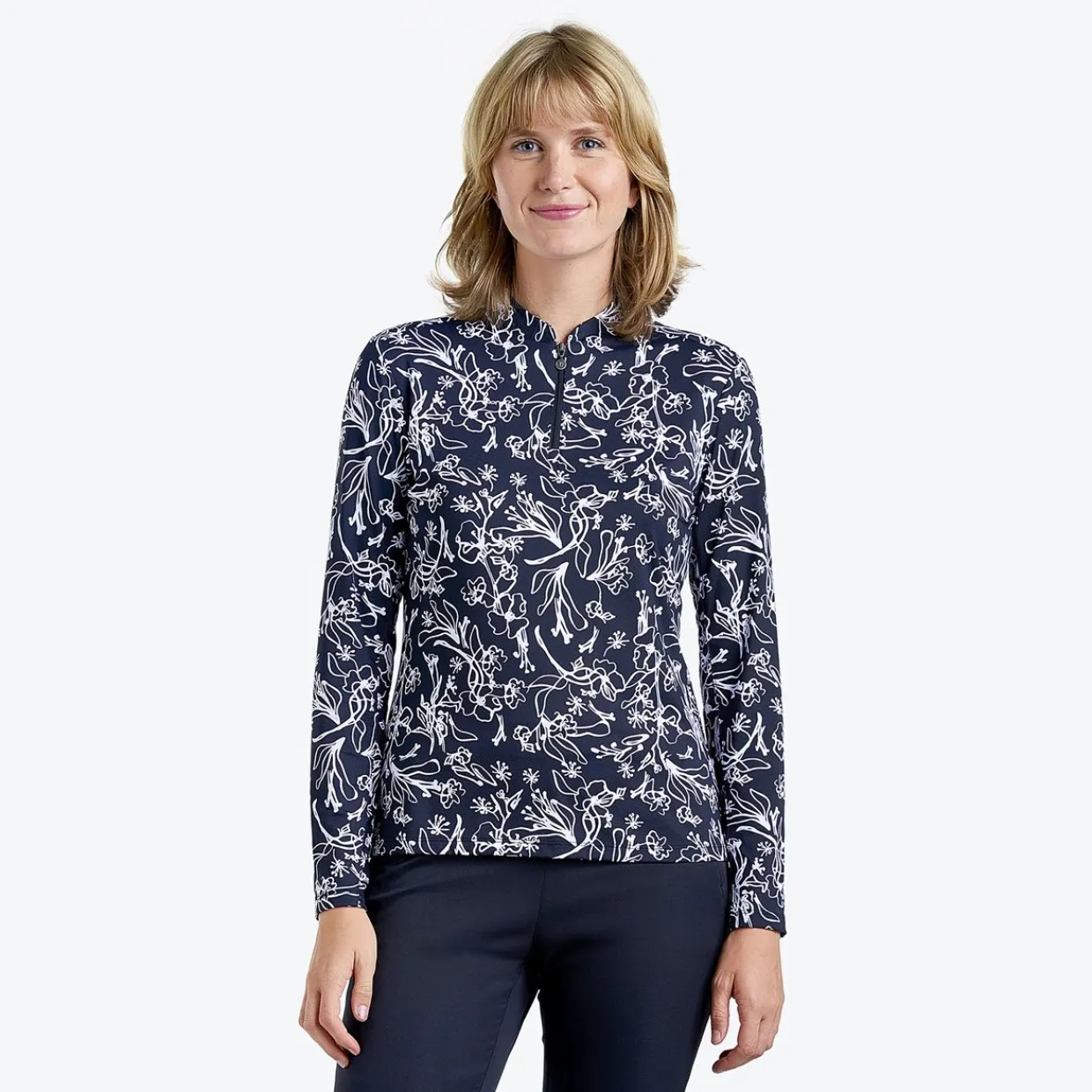 Nivo Ladies Golf Apparel^oita ock hirt Poo ong eeve Gof Appare