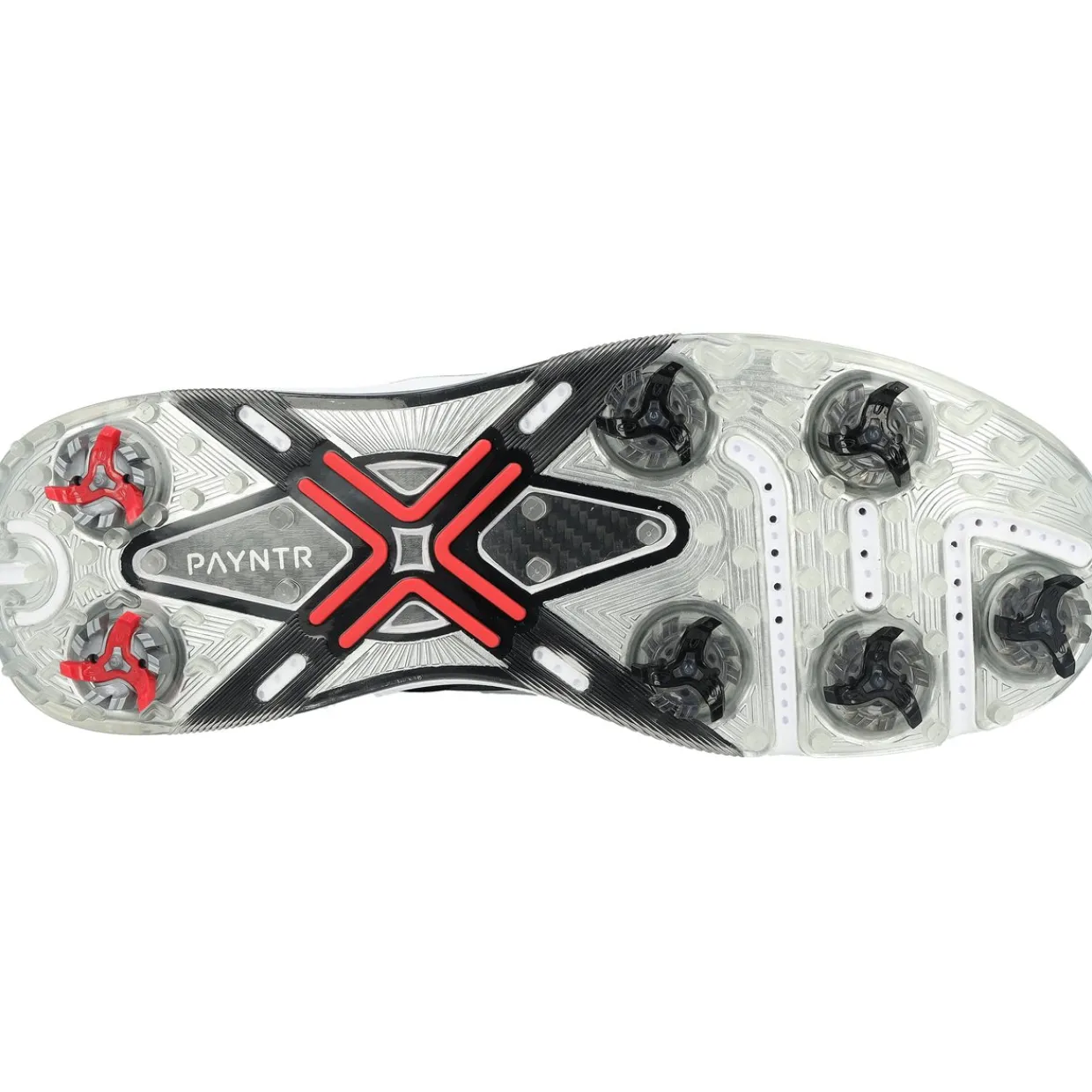 Payntr Mens Golf Shoes|Spiked Golf Shoes^X 004 RS Golf Shoe Golf Shoes