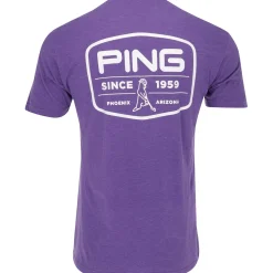 Ping Golf Shirts^Badge hirt T-hirt Gof Appare