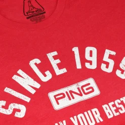 Ping Golf Shirts^Throwback hirt T-hirt Gof Appare