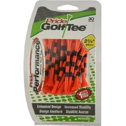 Pride Tees^Evolution Striped 2 3/4” 30 Count Golf Tees