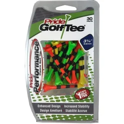 Pride Tees^Evolution Striped 3 1/4" 30ct Golf Tees