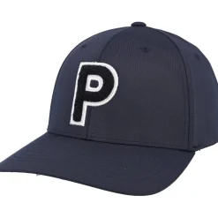 Puma Golf Hats|Mens Golf Apparel^Chenille P Headwear Cap Golf Apparel