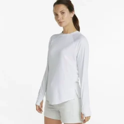 Puma Ladies Golf Apparel^Coudpun ong eeve hirt T-hirt Gof Appare