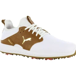 Puma Mens Golf Shoes|Spiked Golf Shoes^Ignite PWRAdapt Caged Crafted Golf Shoe Golf Shoes
