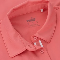 Puma Ladies Golf Apparel^attr Peak eevee hirt Poo hort eeve Gof Appare