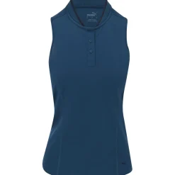 Puma Ladies Golf Apparel^Range eevee Pique hirt Poo hort eeve Gof Appare