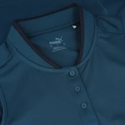 Puma Ladies Golf Apparel^Range eevee Pique hirt Poo hort eeve Gof Appare