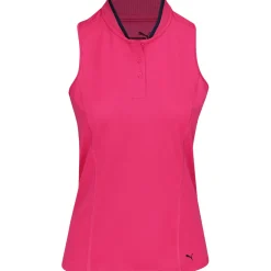 Puma Ladies Golf Apparel^Range eevee Pique hirt Poo hort eeve Gof Appare